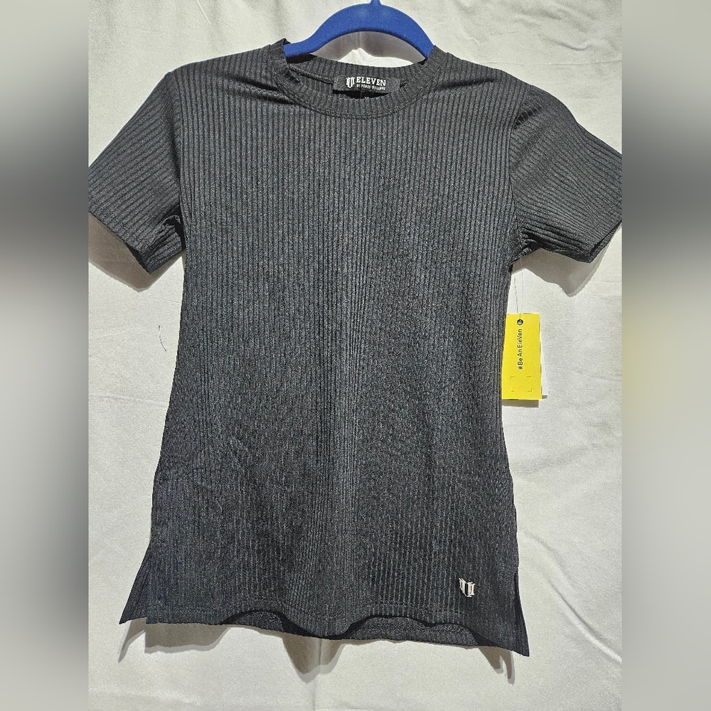 Black XS Tennis Tee - Eleven by Venus Williams